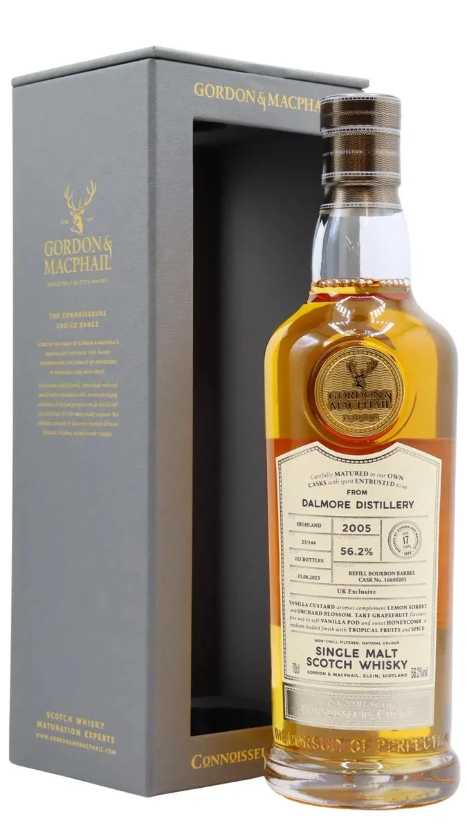 Dalmore Connoisseurs Choice Single Cask #16600205 2005 17 Year Old Whisky | 700ML - Whiskey