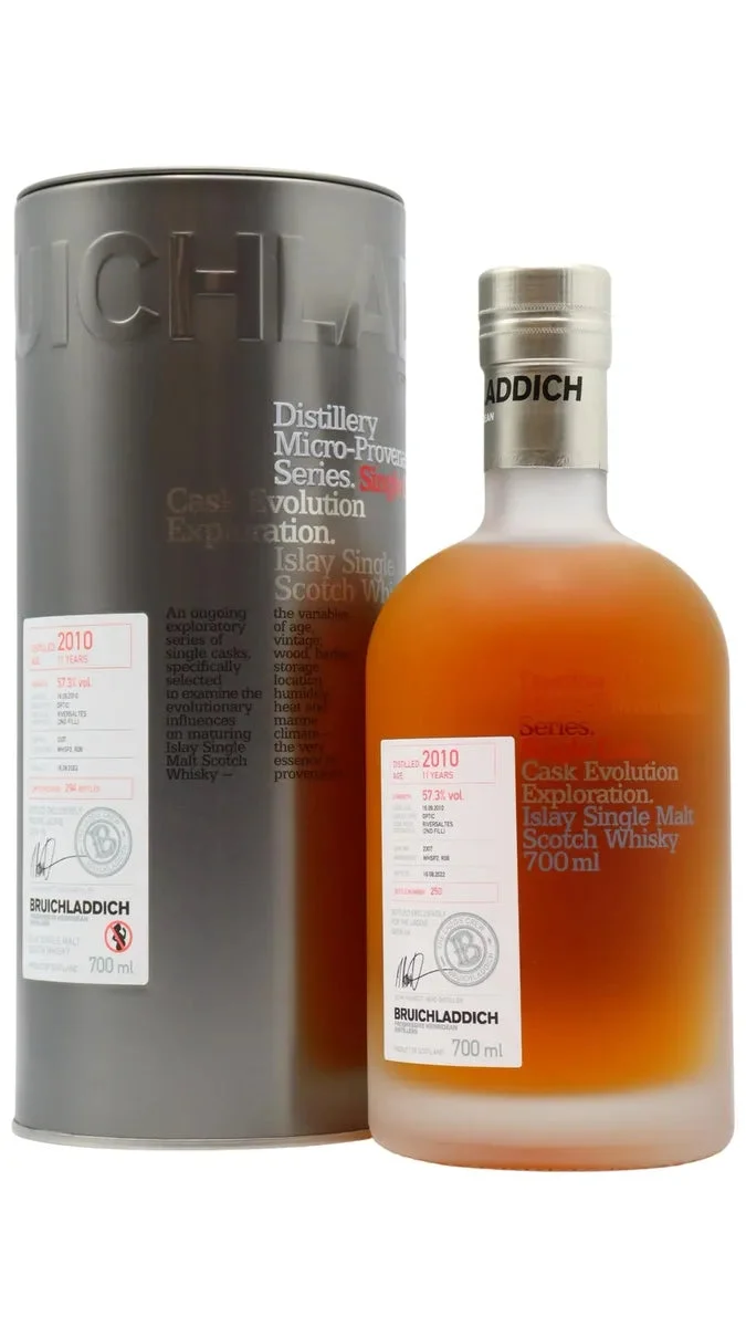 Bruichladdich Micro Provenance Single Cask #2307 2010 11 Year Old Whisky | 700ML - Whiskey