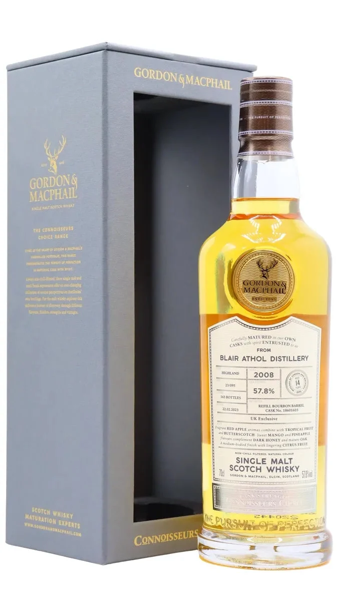 Blair Athol Connoisseurs Choice Single Cask #18601603 2008 14 Year Old Whisky | 700ML - Whiskey