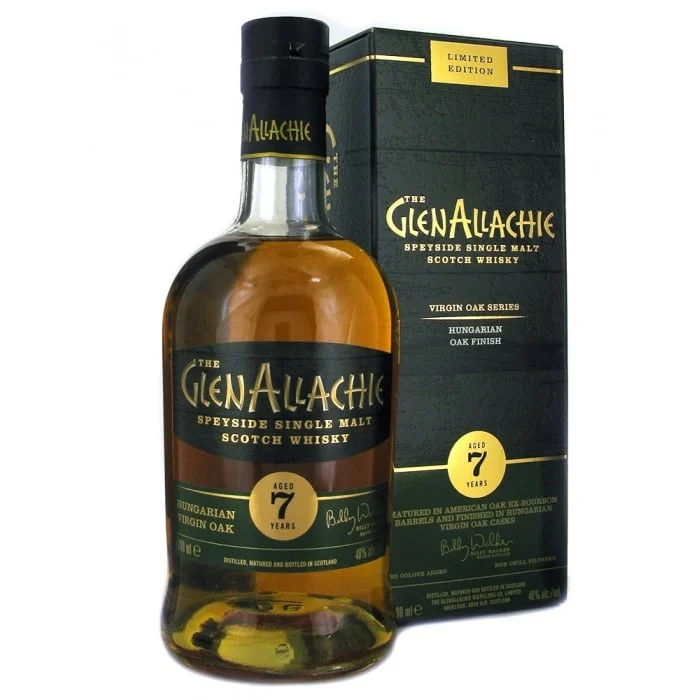 Glenallachie 7 Year Old Virgin Oak Hungurian Scotch Whisky | 700ML - Whiskey