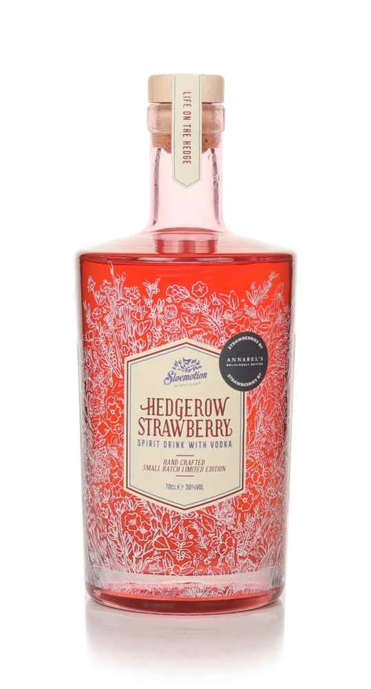 Sloemotion Hedgerow Strawberry Spirit Drink with Vodka Liqueur | 700ML