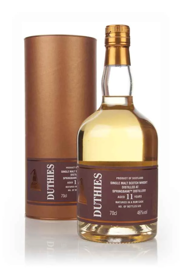 Springbank 11 Year Old - Duthies (WM Cadenhead) Scotch Whisky | 700ML