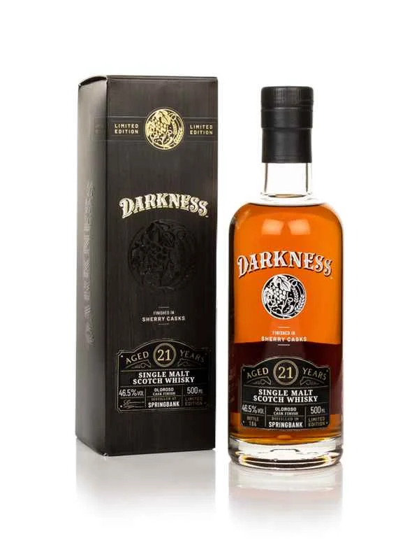 Springbank 21 Year Old Oloroso Cask Finish (Darkness) Scotch Whisky | 500ML - Whiskey