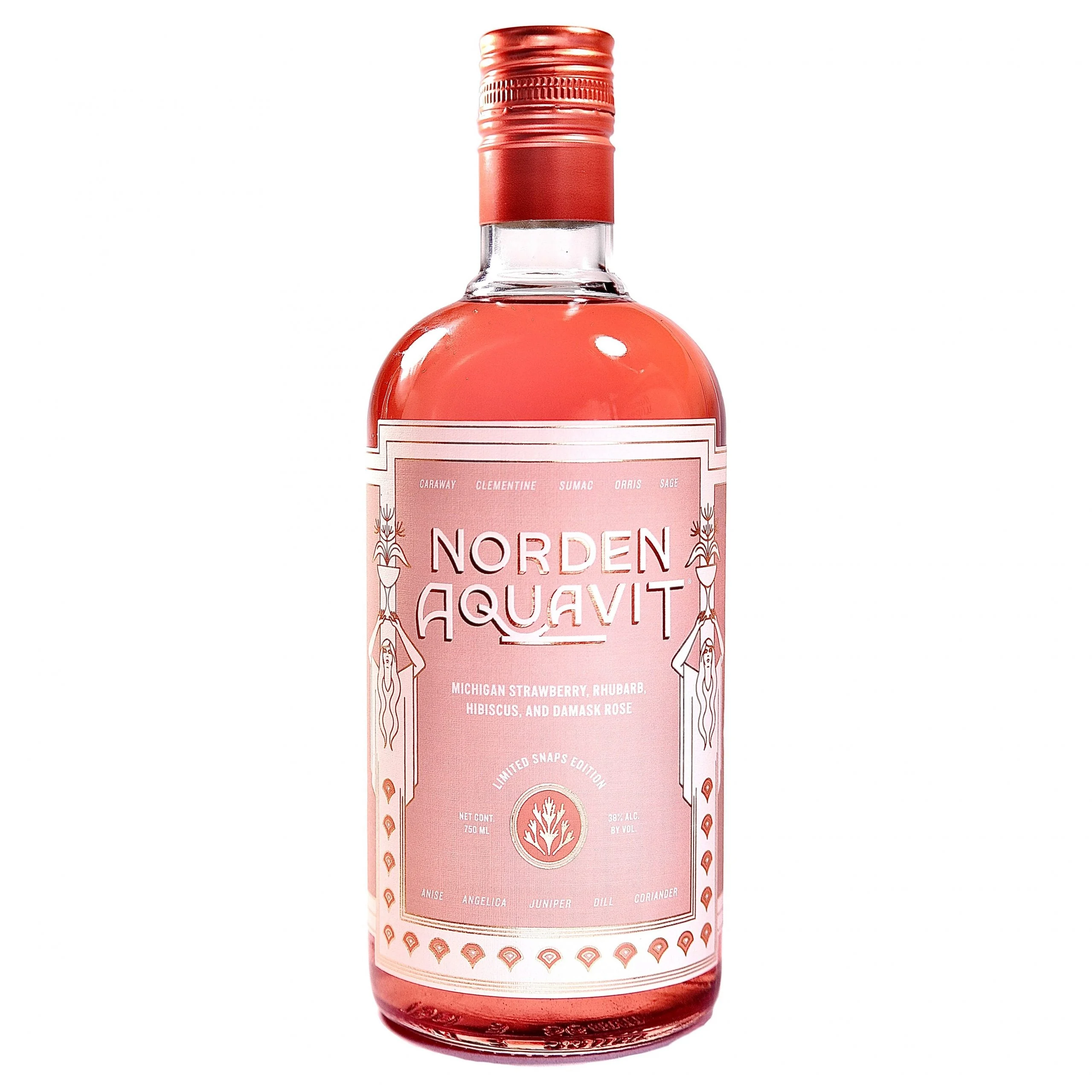 Norden Pink Aquavit Limited Edition Liqueur