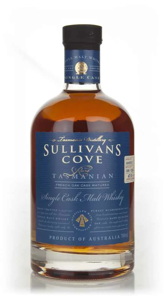 Sullivan's Cove French Oak Cask Tasmanian 2017 Release Single Malt Whisky - Whiskey