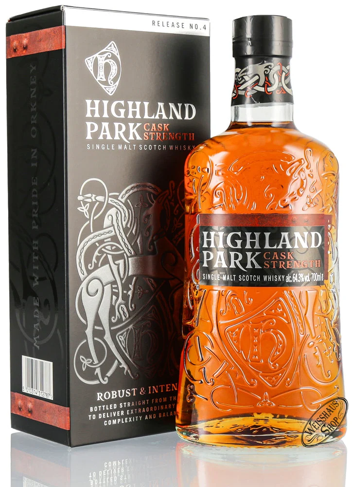 Highland Park Cask Strength Release No.4 Scotch Whisky | 700ML - Whiskey