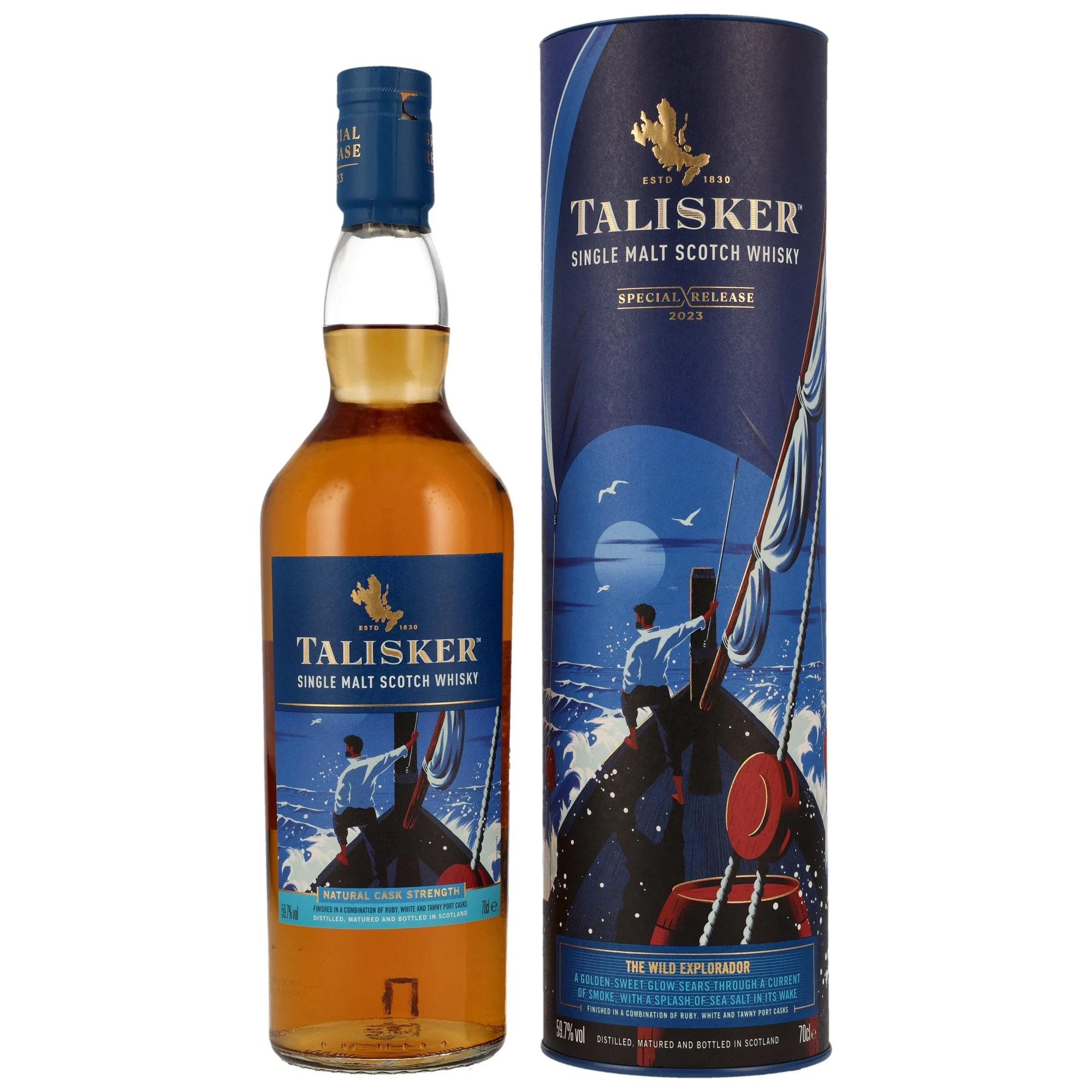 Talisker Natural Cask Strength Special Release 2023 Scotch Whisky | 700ML - Whiskey