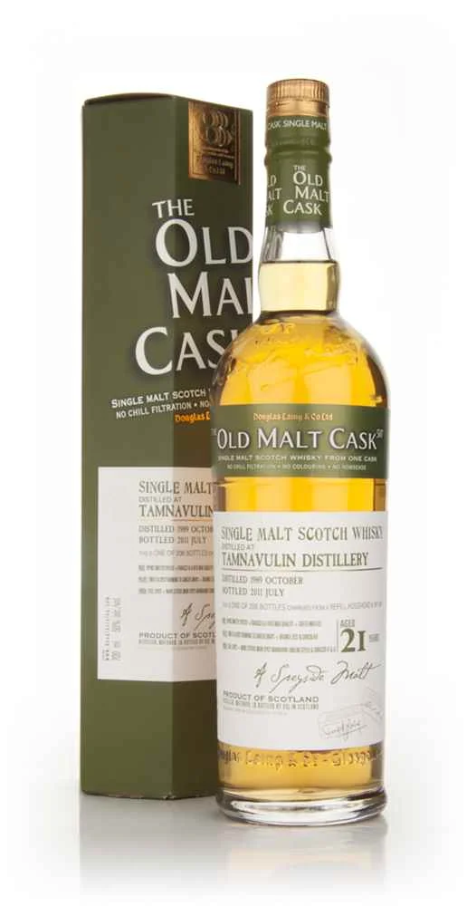 Tamnavulin 21 años 1989 Cask 7502 - Whisky escocés Old Malt Cask (Douglas Laing) | 700ML