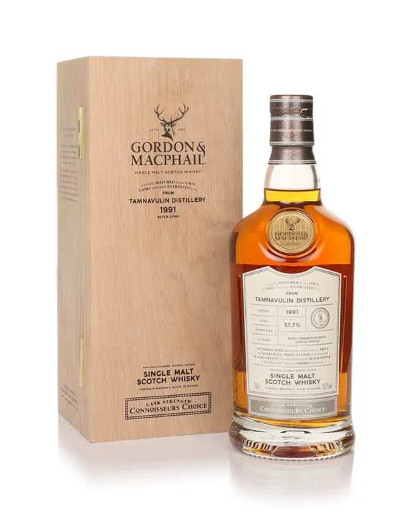 Tamnavulin Connoisseurs Choice Single Cask #9040502 1991 31 Year Old Whisky | 700ML - Whiskey