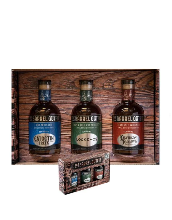 The Barrel Outfit Variety Pack Whiskey | 3*200ML