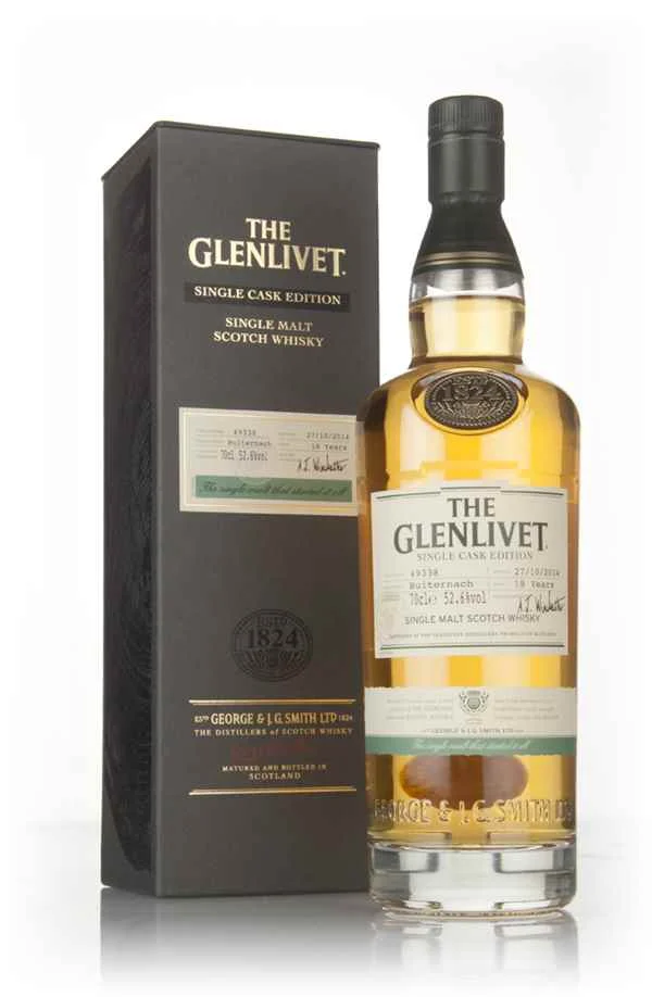 The Glenlivet 18 Years Old Buiternach - Single Cask Edition Scotch Whisky | 700ML