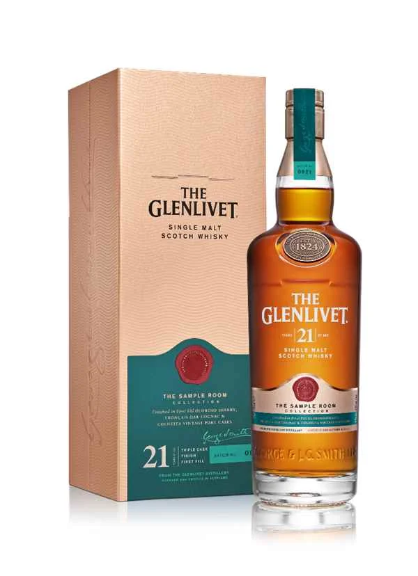 The Glenlivet 21 Year Old - The Sample Room Collection Scotch Whisky | 700ML