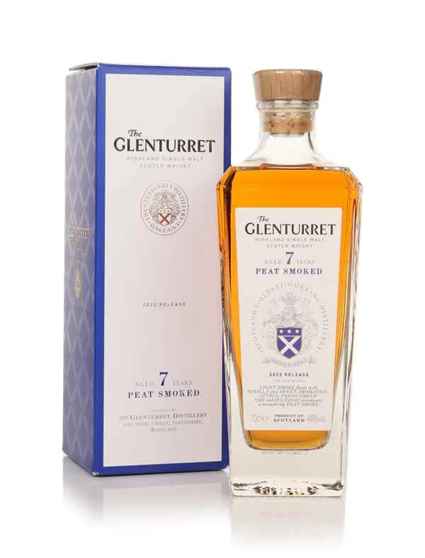 The Glenturret 7 Year Old Peat Smoked 2023 Release Scotch Whisky | 700ML - Whiskey