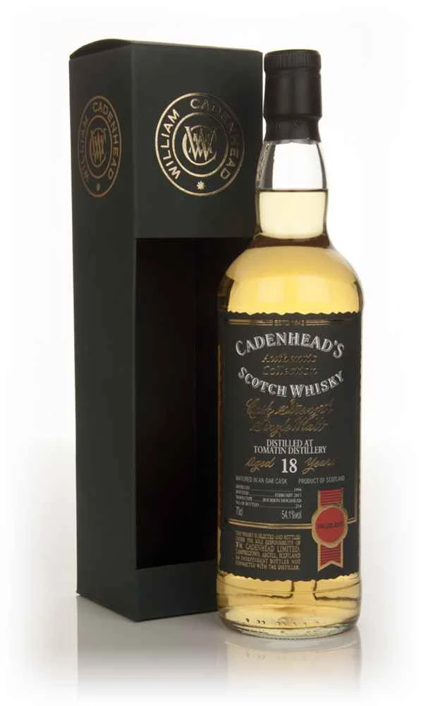 Tomatin 18 Year Old 1994 - Authentic Collection (WM Cadenhead) Scotch Whisky | 700ML