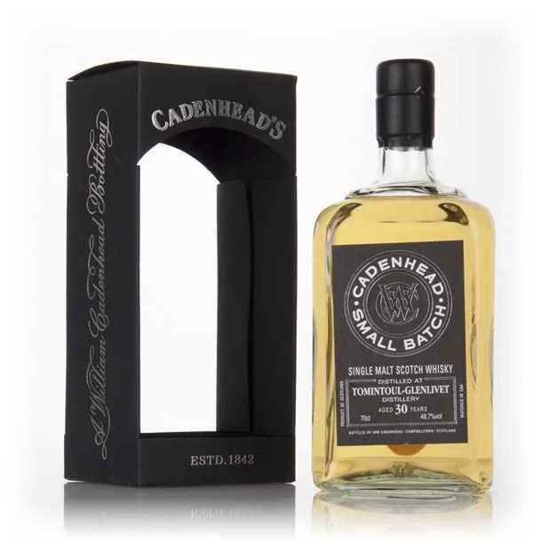 Tomintoul 30 Year Old 1985 - Small Batch (WM Cadenhead) Scotch Whisky | 700ML