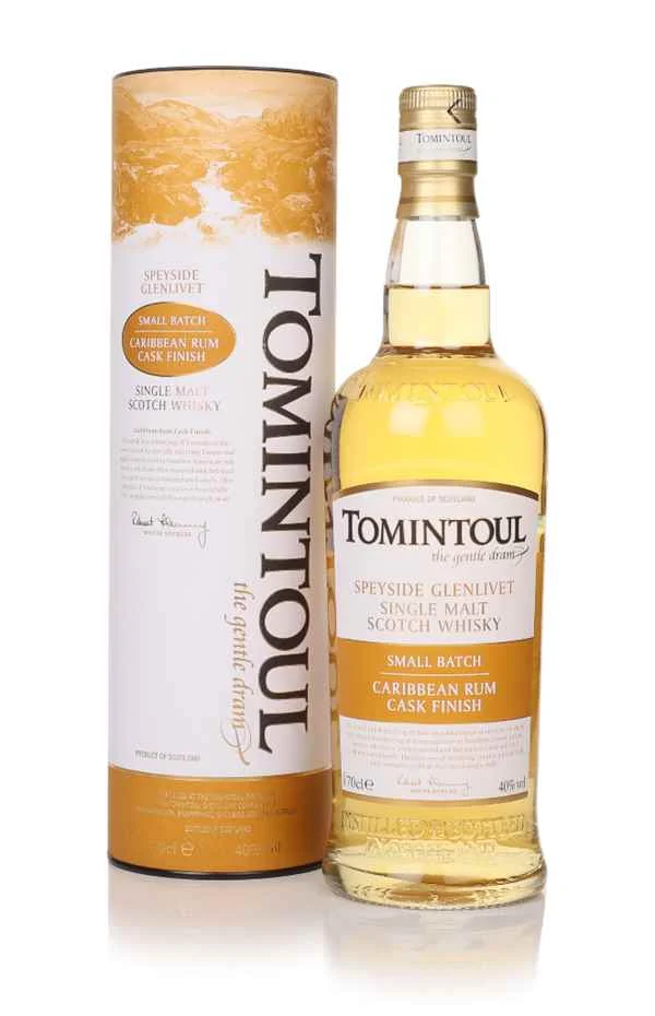 Tomintoul Caribbean Rum Cask Finish Scotch Whisky | 700ML - Whiskey