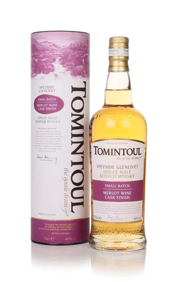Tomintoul Merlot Wine Cask Finish Whisky | 700ML - Whiskey