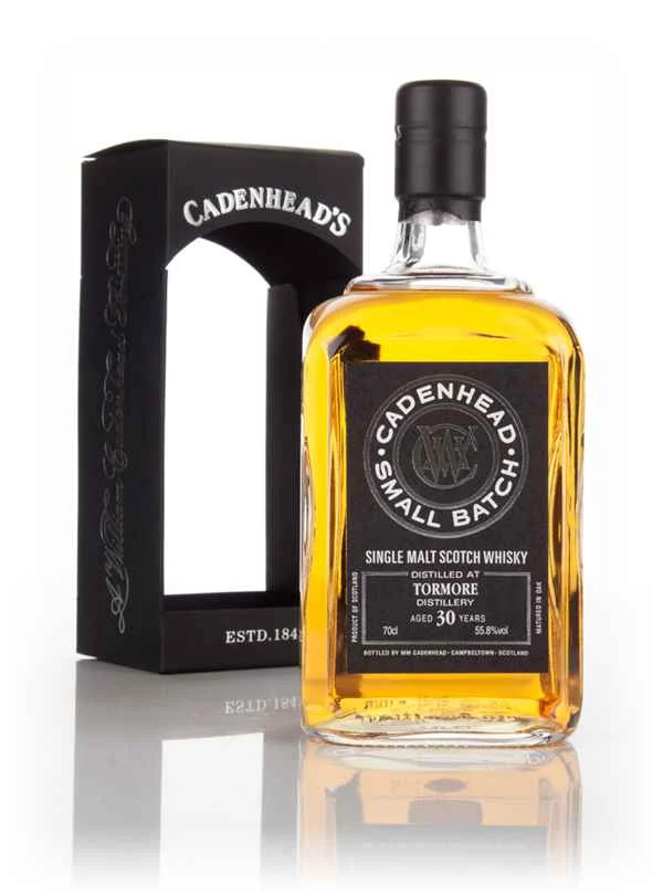 Tormore 30 Year Old 1984 - Small Batch (W.M. Cadenhead) Scotch Whisky | 700ML