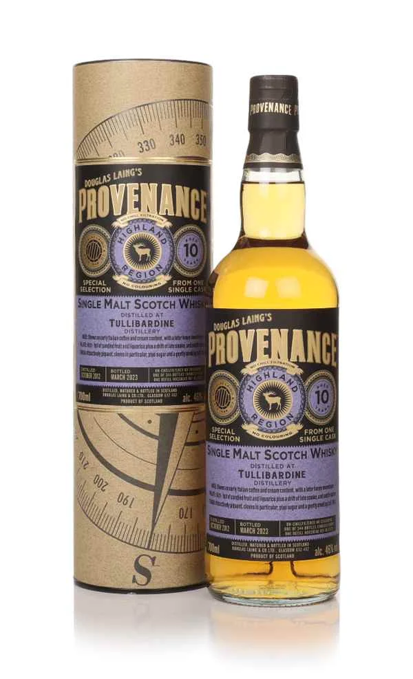 Tullibardine 10 Year Old 2012 (cask 17233) Provenance (Douglas Laing) Scotch Whisky | 700ML - Whiskey