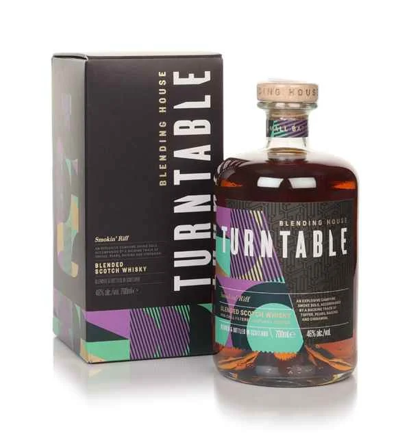Turntable Smokin' Riff Blended Scotch Whisky | 700ML - Whiskey