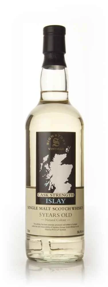 Vintage Islay 5 Year Old Cask Strength - (Signatory) Scotch Whisky | 700ML