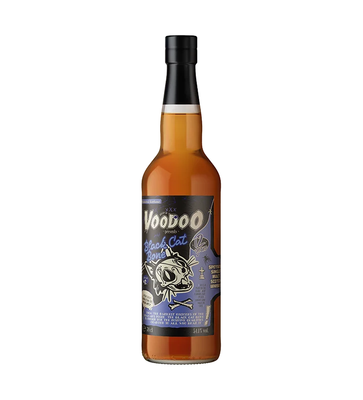 Benrinnes Whisky Of Voodoo Black Cat Bone 12 Year Old Whisky | 700ML - Whiskey