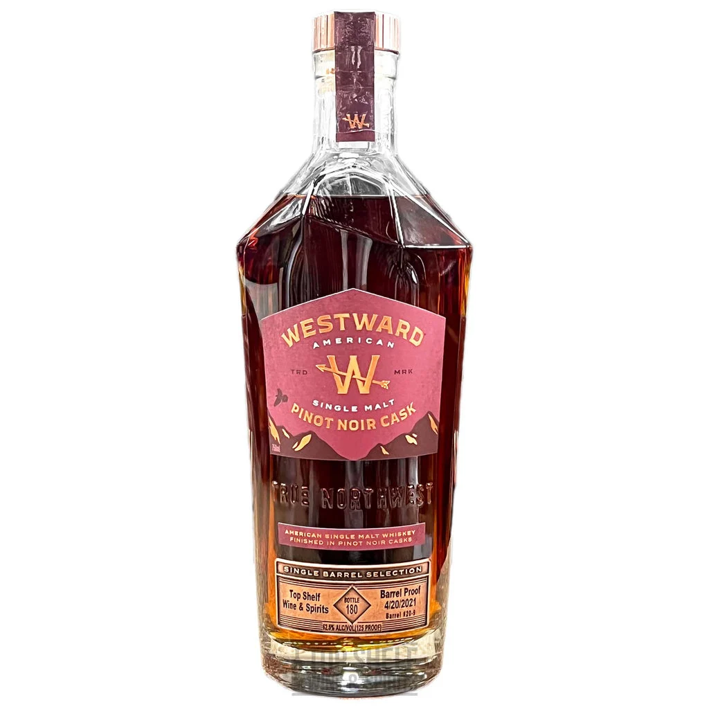 Westward Top Shelf Private Selection Pinot Noir Cask Single Barrel Selection 2021 Whiskey