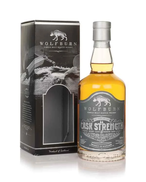 Wolfburn 7 años Cask Strength - Whisky escocés de lanzamiento en 2023 | 700ML