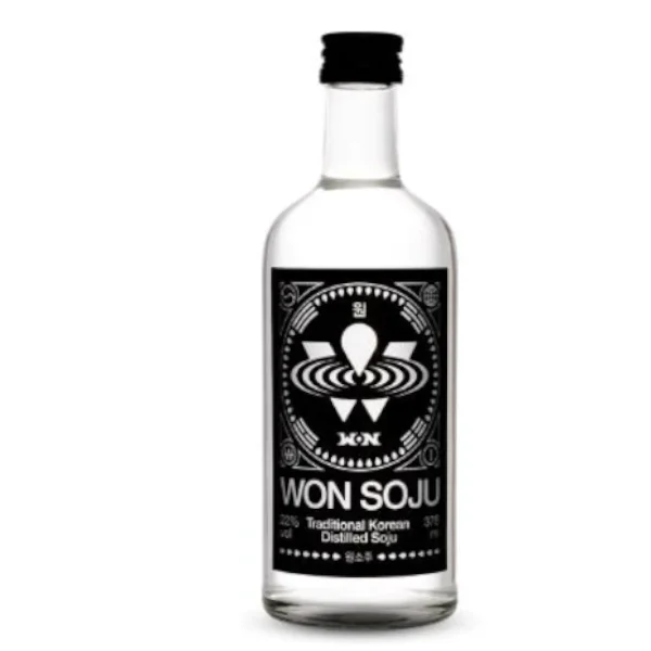 Won Traditional Korean Distilled Original Soju | 375ML