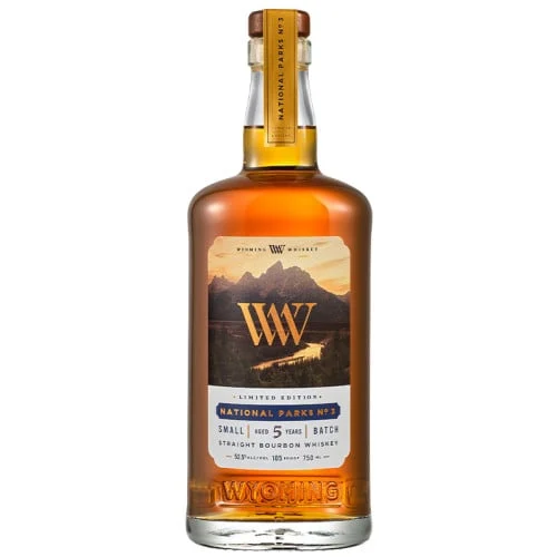 Wyoming Whiskey National Parks | No. 3 Straight Bourbon Whiskey | Limited Edition