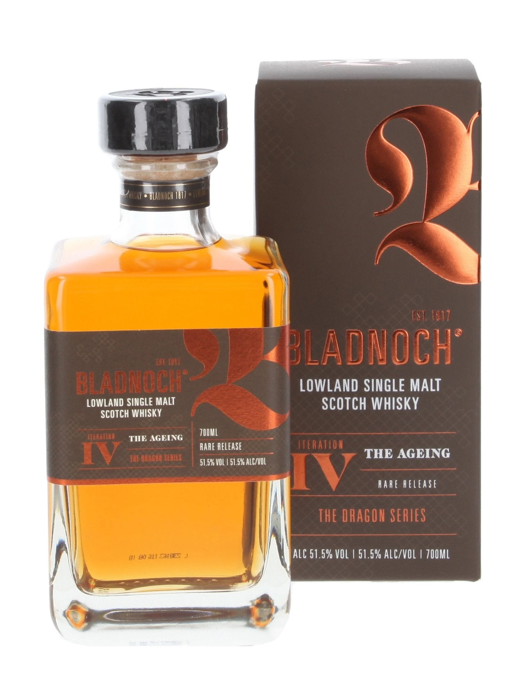 Bladnoch IV The Ageing The Dragon Series Scotch Whisky | 700ML - Whiskey