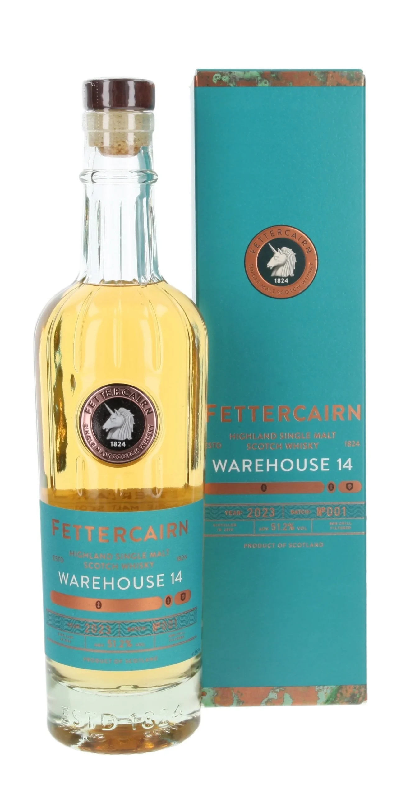 Fettercairn Warehouse 14, Batch # 001 (2023 Release) Scotch Whisky | 700ML - Whiskey