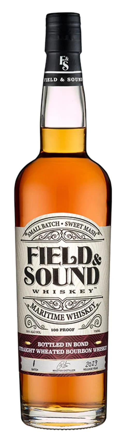 Field & Sound Wheated Bourbon Bottled in Bond Whiskey